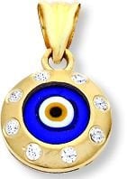 Beelo Gold 14K Altın Nazar Kolye Ucu