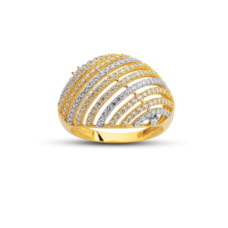 Beelo Gold 14K Altın Tasarım Yüzük BGAZ450