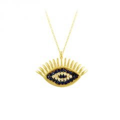 Beelo Gold 14K Altın Nazar Göz Kolye
