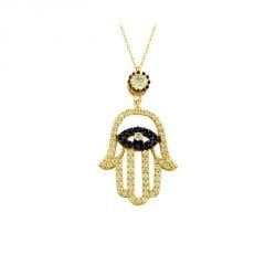 Beelo Gold 14K Altın Fatma 'nın Eli Kolye