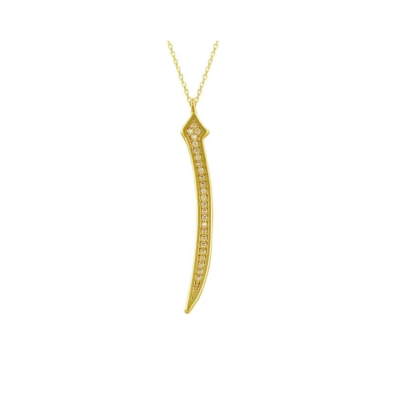 Beelo Gold 14K Altın Elif Kolye