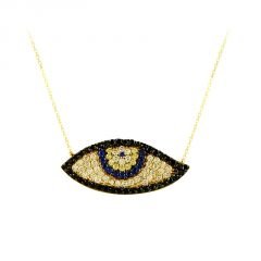 Beelo Gold 14K Altın Nazar Göz Kolye