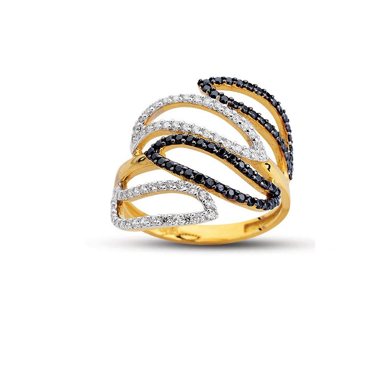 Beelo Gold 14K Altın Tasarım Yüzük BGAZ476