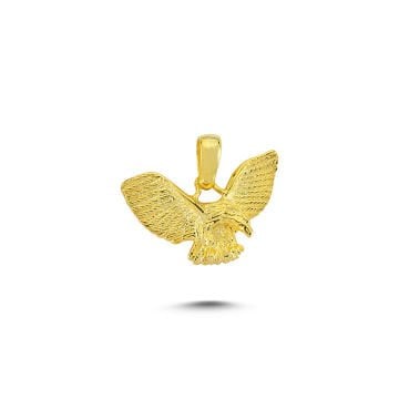 Beelo Gold 14K Altın Kartal Özel Tasarım Kolye Ucu