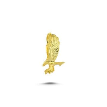 Beelo Gold 14K Altın Uçan Kartal Kolye Ucu