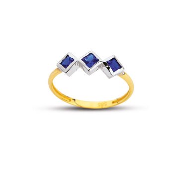Beelo Gold 14K Altın Tasarım Yüzük BGAZ501