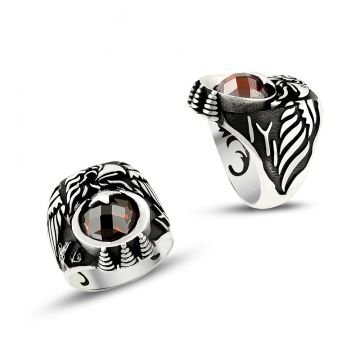 Beelo Silver 925K Gümüş Kartal Pençesi Yüzük