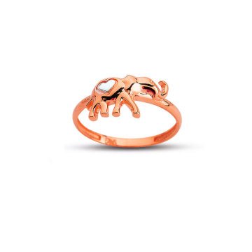 Beelo Gold 14K Altın Fil Yüzük BGAZ509
