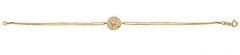 Beelo Gold 14K Altın Taşlı Lava Bileklik BGBL038