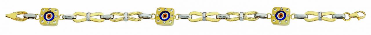 Beelo Gold 14K Altın  Nazar Bileklik