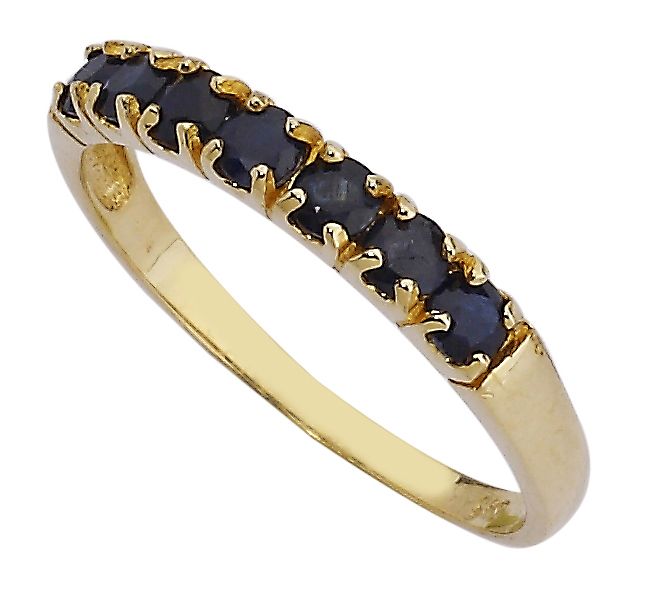 Beelo Gold 14K Altın Renkli Taşlı Yüzük