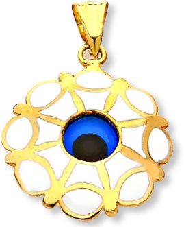 Beelo Gold 14K Altın Nazar Kolye Ucu