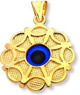 Beelo Gold 14K Altın Nazar Kolye Ucu