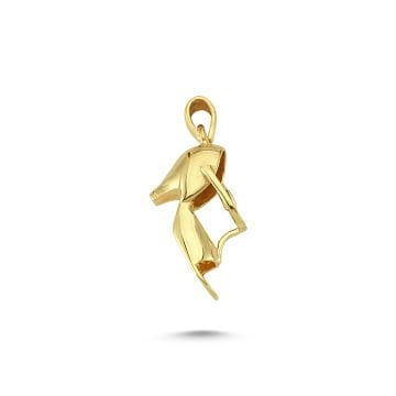 Beelo Gold 14K Altın Ayakkabı Kolye Ucu