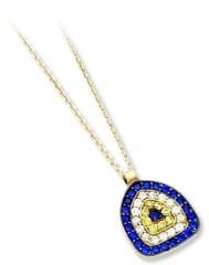 Beelo Gold 14K Altın Nazar Gerdanlık BGGSNY002