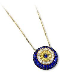 Beelo Gold 14K Altın Nazar Gerdanlık BGGSNY012