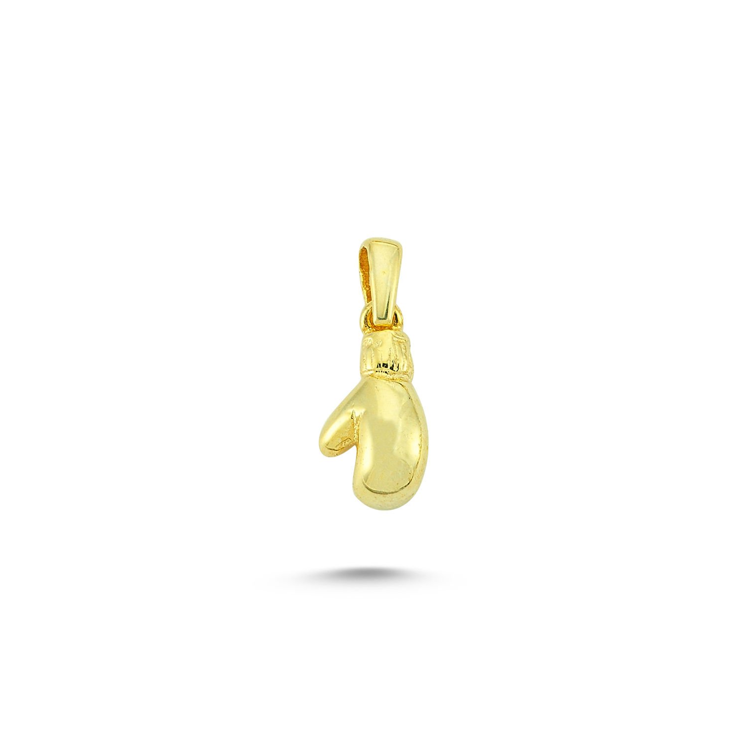 Beelo Gold 14K Altın Boks Eldiveni Kolye Ucu