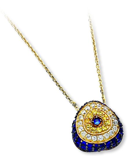 Beelo Gold 14K Altın Nazar Gerdanlık BGGSNY019