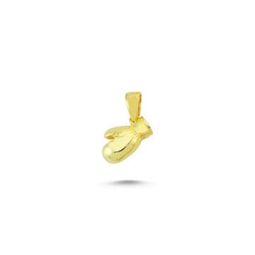Beelo Gold 14K Altın Boks Eldiven Kolye Ucu