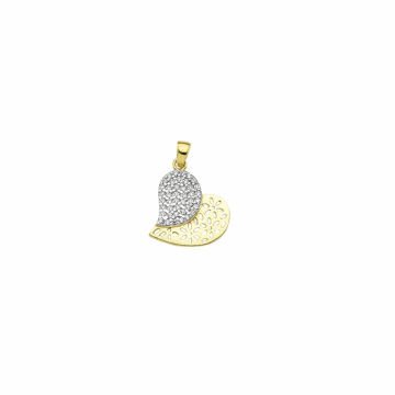 Beelo Gold 14K Altın Kalp Aşk Kolye Ucu