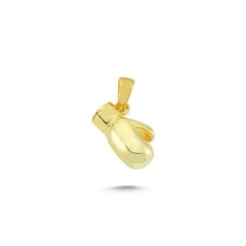 Beelo Gold 14K Altın Boks Eldiven Kolye Ucu