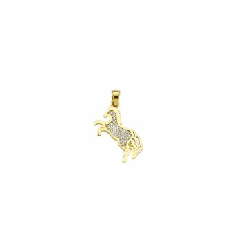 Beelo Gold 14K Altın At Kolye Ucu