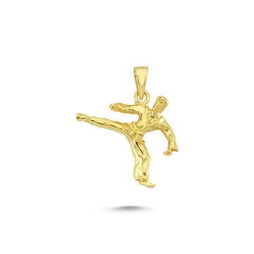 Beelo Gold 14K Altın Balerin Kolye Ucu