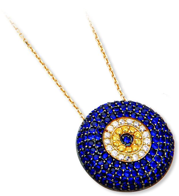Beelo Gold 14K Altın Nazar Gerdanlık BGGSNY027
