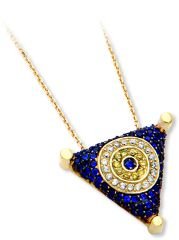 Beelo Gold 14K Altın Nazar Gerdanlık BGGSNY028