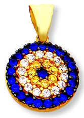 Beelo Gold 14K Altın Nazar Kolye Ucu