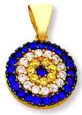 Beelo Gold 14K Altın Nazar Kolye Ucu
