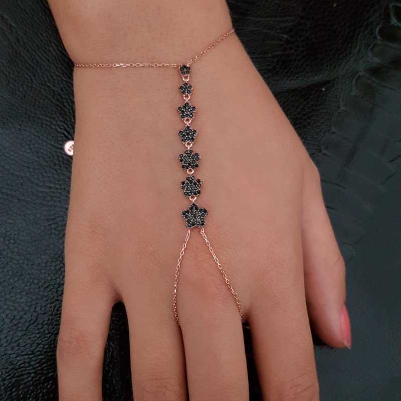 Beelo Silver 925K Gümüş Yıldız Şahmeran Bileklik