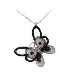 Beelo Silver 925K Gümüş Kelebek Kolye BGDLC007