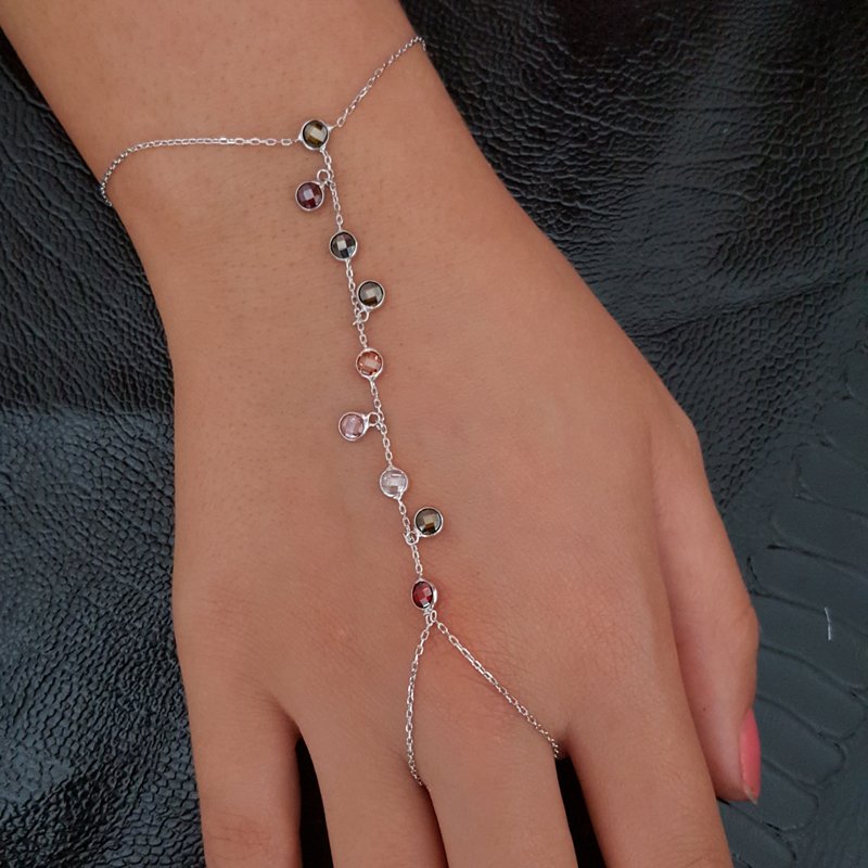 Beelo Silver 925K Gümüş Tasarım Şahmeran Bileklik