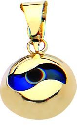Beelo Gold 14K Altın Nazar Göz Kolye Ucu