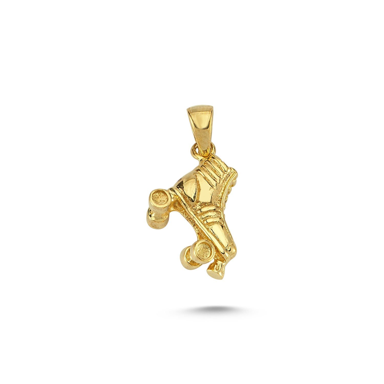 Beelo Gold 14K Altın Paten Kolye Ucu