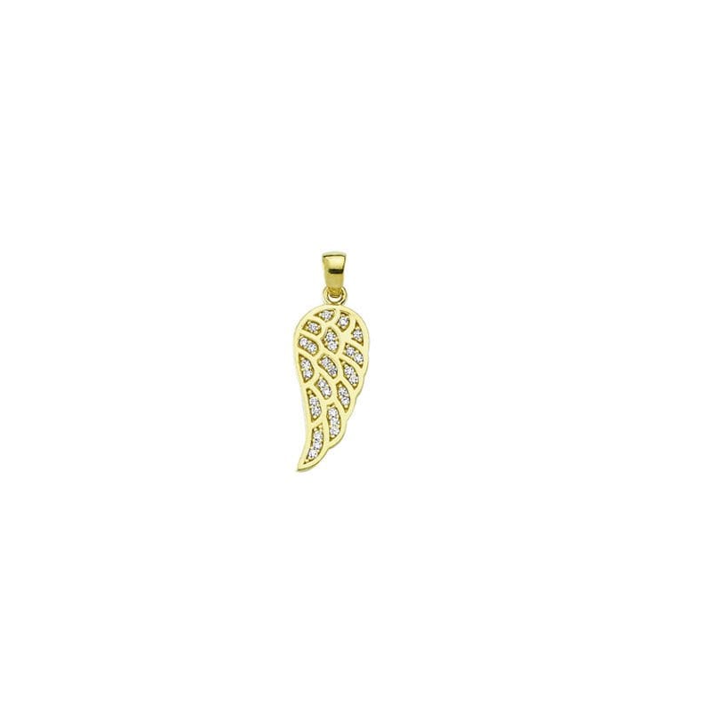 Beelo Gold 14K Altın Kanat Kolye Ucu