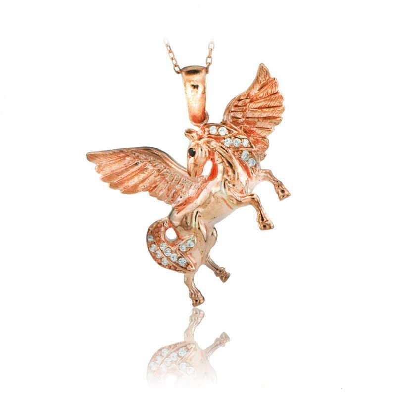 Beelo Gold 14K Altın At Kolye
