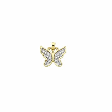 Beelo Gold 14K Altın Kelebek Kolye Ucu