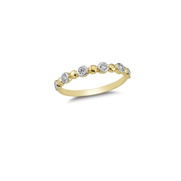 Beelo Gold 14K Altın Taşlı Yüzük 