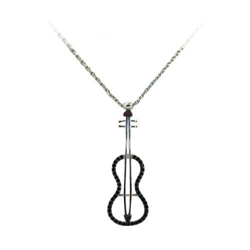 Beelo Silver 925K Gümüş Keman Kolye SNC1556