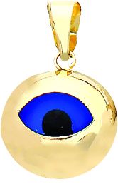 Beelo Gold 14K Altın Nazar Göz Kolye Ucu