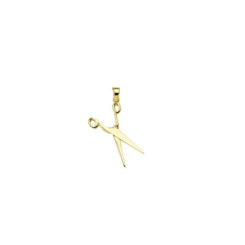Beelo Gold 14K Altın Makas Kolye Ucu