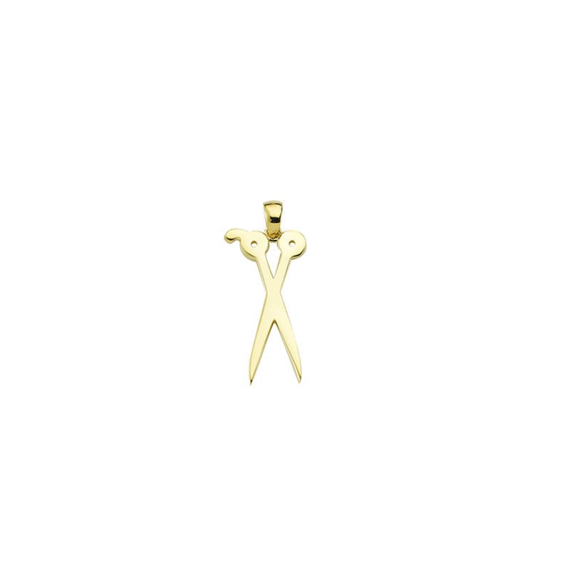 Beelo Gold 14K Altın Makas Kolye Ucu
