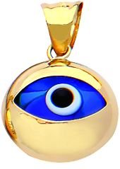 Beelo Gold 14K Altın Nazar Göz Kolye Ucu