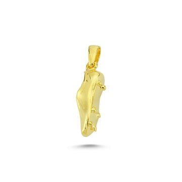 Beelo Gold 14K Altın Krampon Kolye Ucu