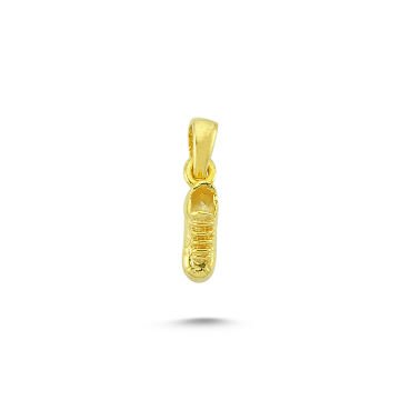 Beelo Gold 14K Altın Minimal Krampon Kolye Ucu