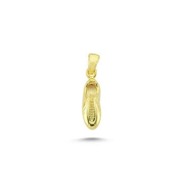 Beelo Gold 14K Altın Minimal Krampon Kolye Ucu