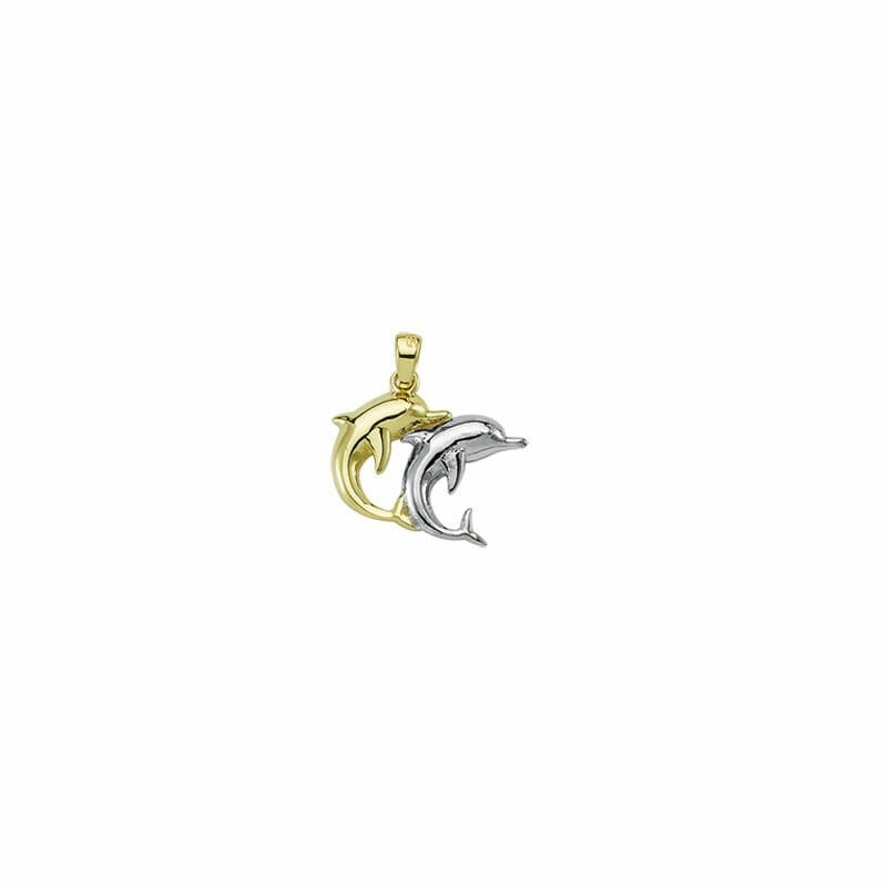 Beelo Gold 14K Altın Yunus Kolye Ucu