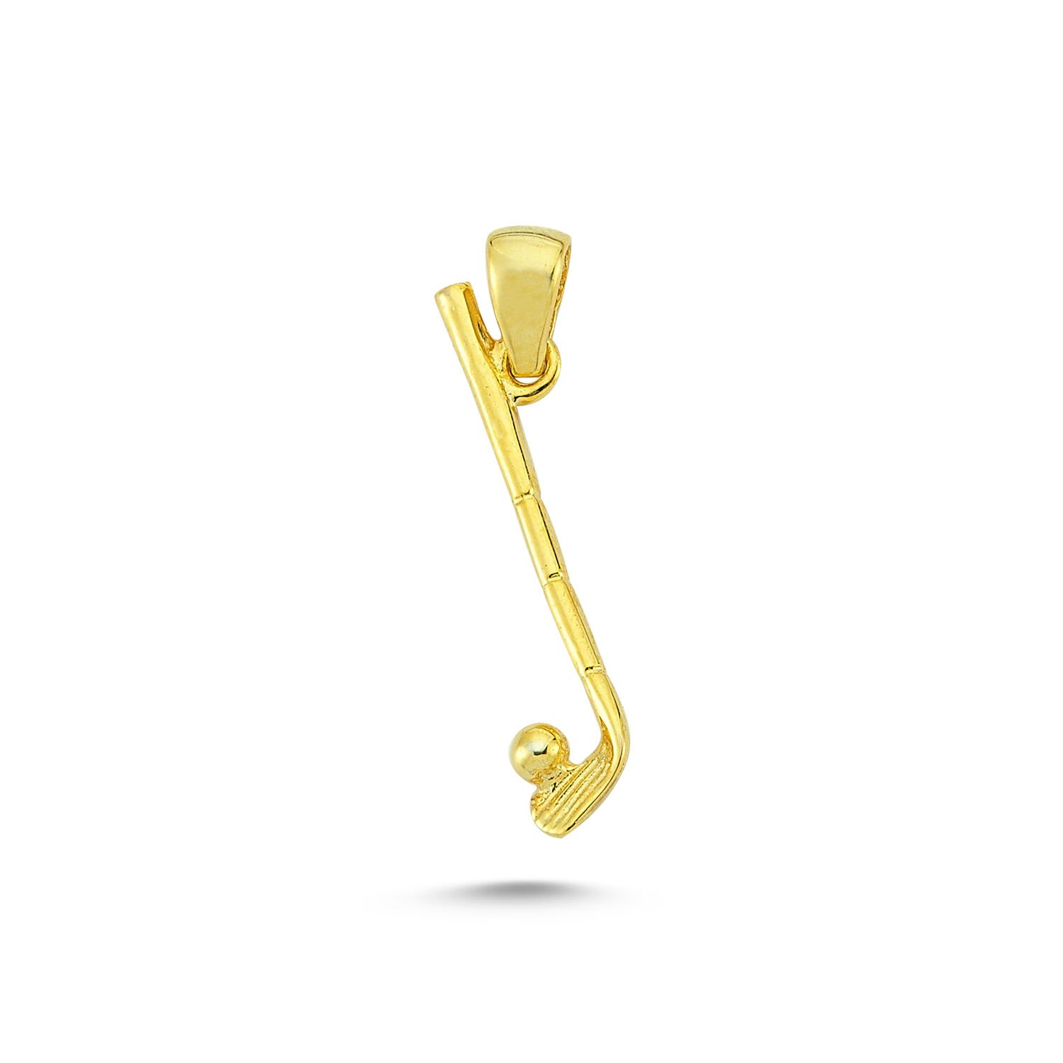 Beelo Gold 14K Altın Golf Sopası Kolye Ucu